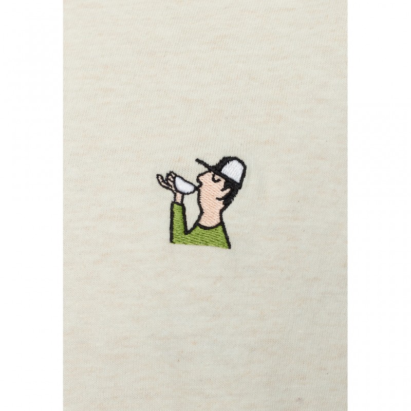 Revolution 1385 ZIP Loose Tee Offwhite