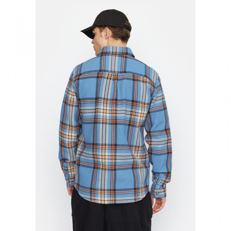 Revolution 3160 Loose Shirt Blue