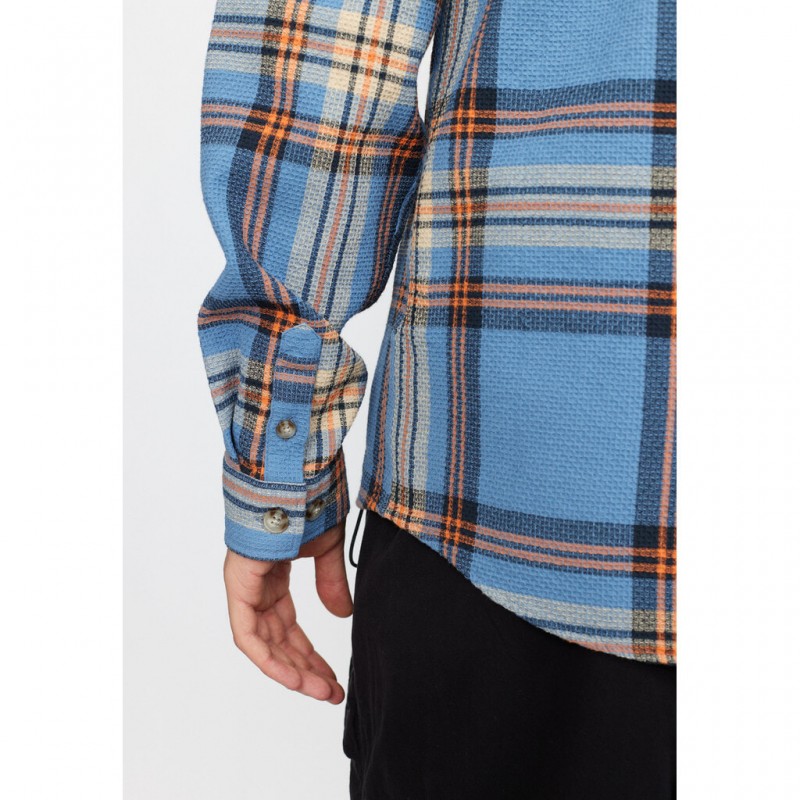 Revolution 3160 Loose Shirt Blue