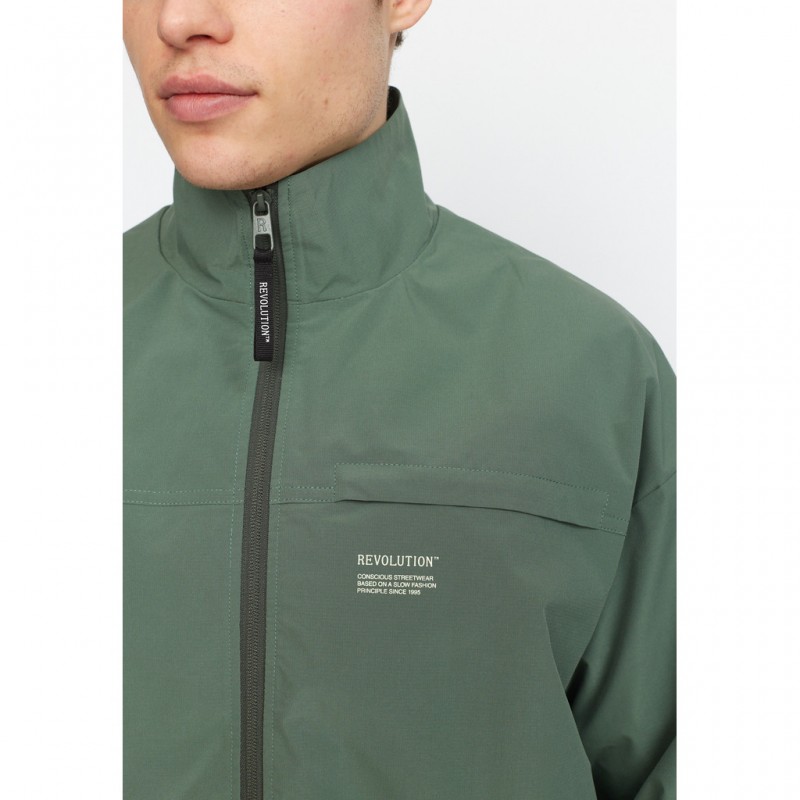 Revolution 7840 Track Jacket Dust Green