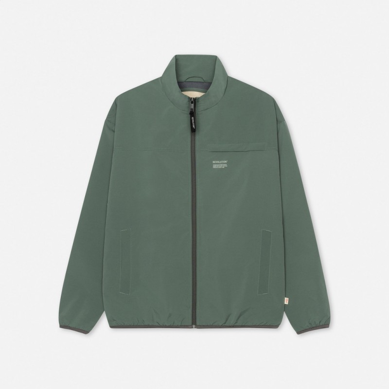 Revolution 7840 Track Jacket Dust Green