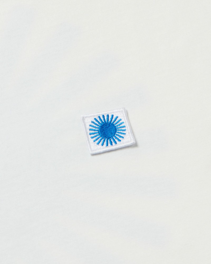 Thinking Mu Sol Contrast Tee White