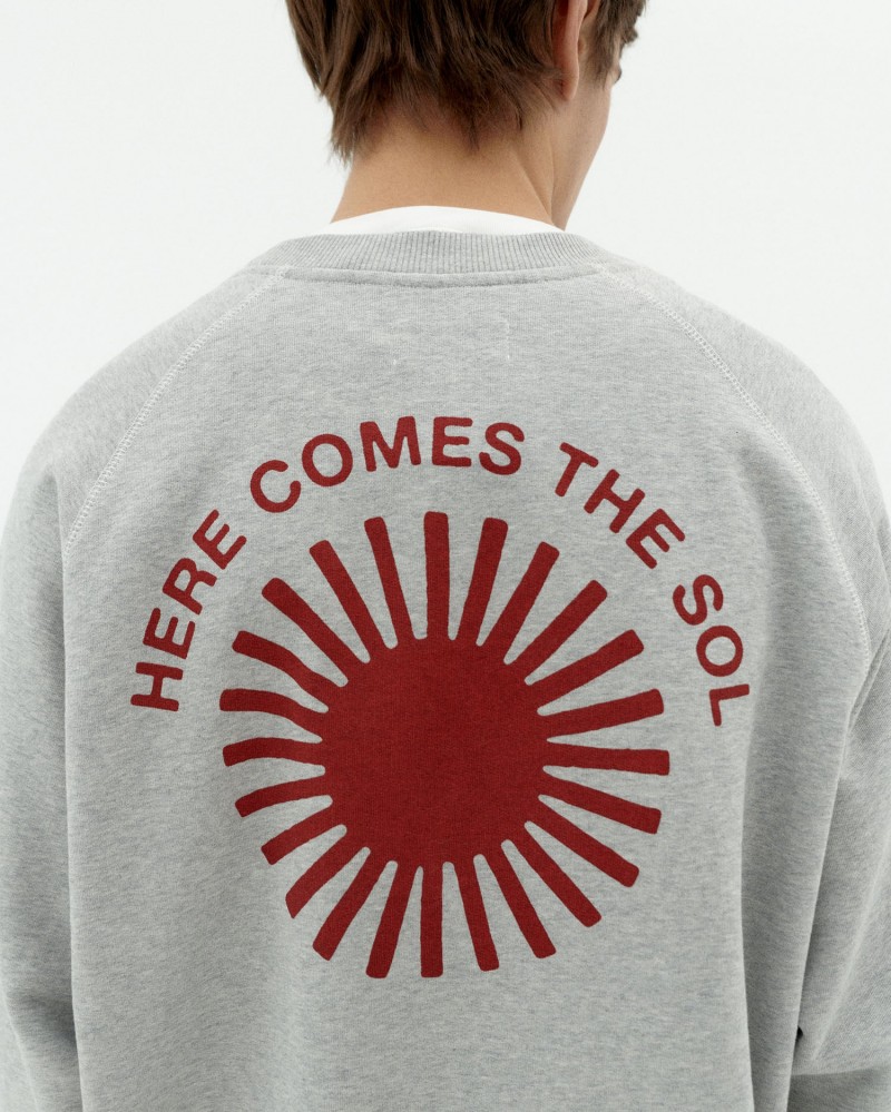 Thinking Mu Retro Sol Pepe Crewneck...