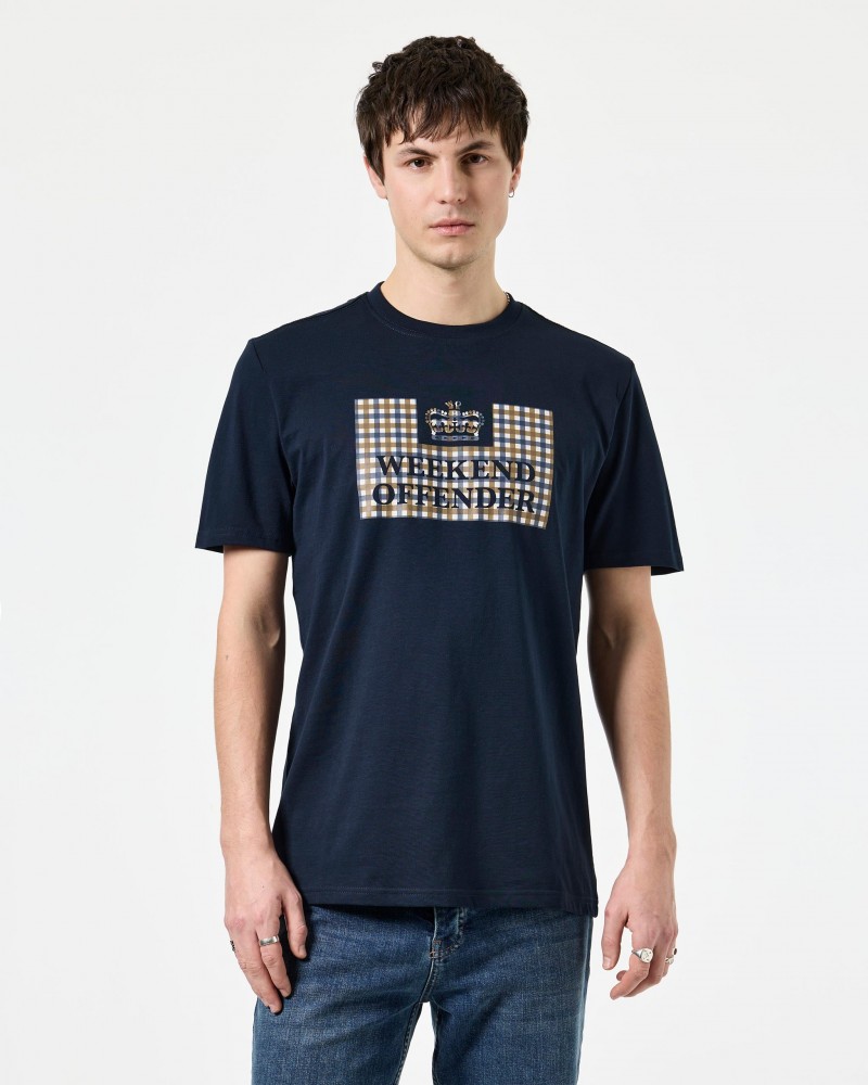 Weekend Offender Shevchenko Check Tee...