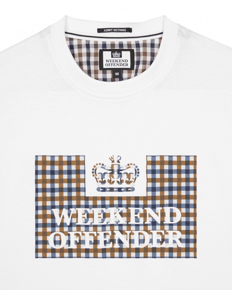 Weekend Offender Shevchenko Check Tee...