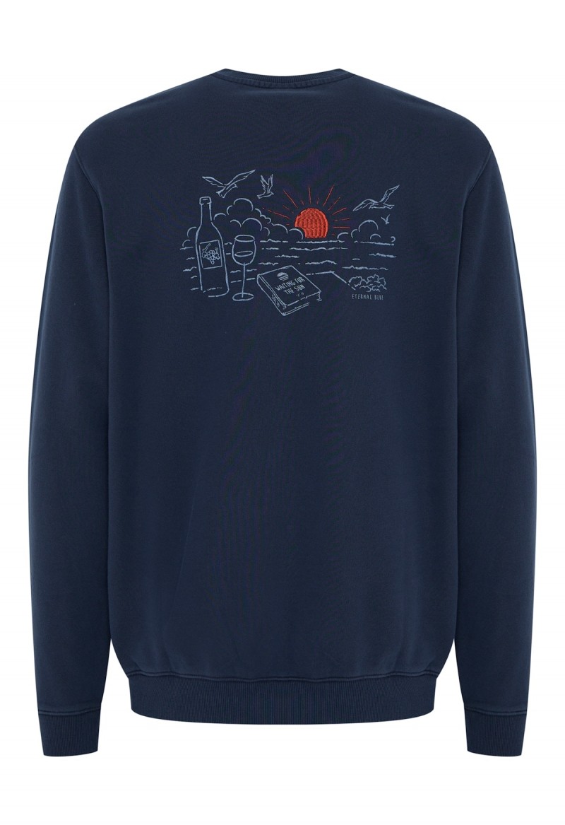 Solid Sdorman Crewneck Insignia Blue