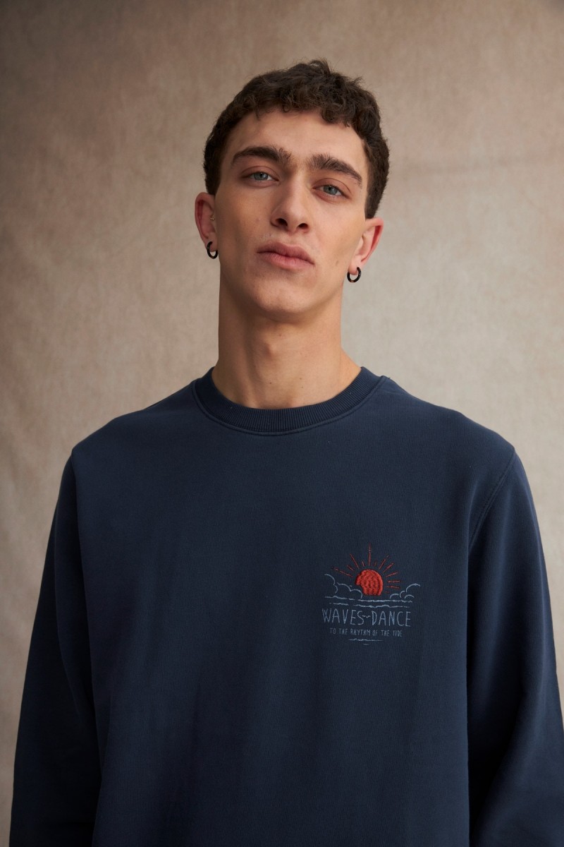 Solid Sdorman Crewneck Insignia Blue