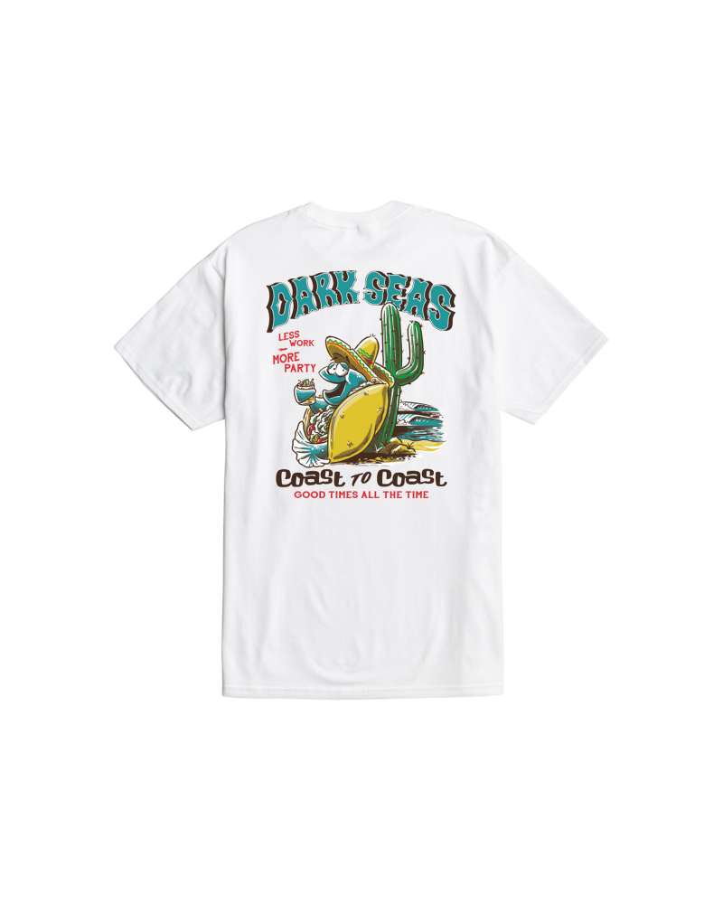 Dark Seas More Party Premium Tee White