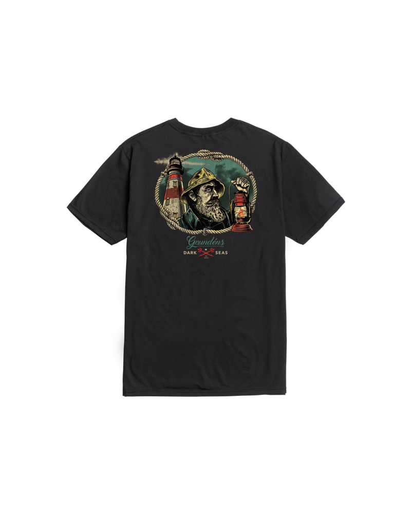 Dark Seas Watchman Premium Tee Black