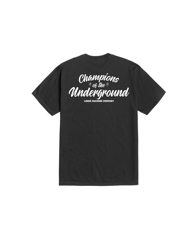 Loser Machine Warm-Ups Tee Black