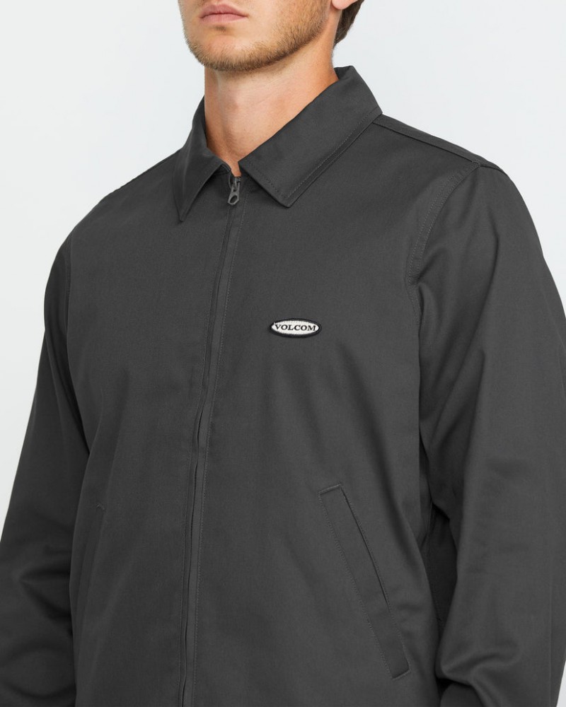 Volcom Voider Jacket Asphalt Black