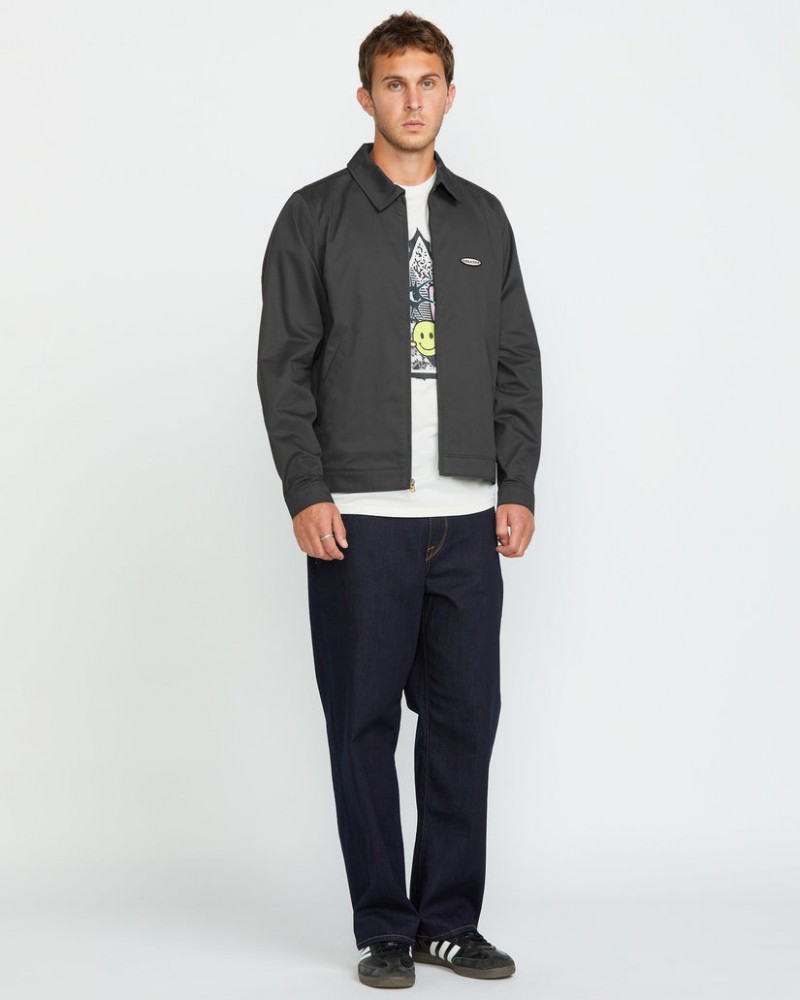 Volcom Voider Jacket Asphalt Black