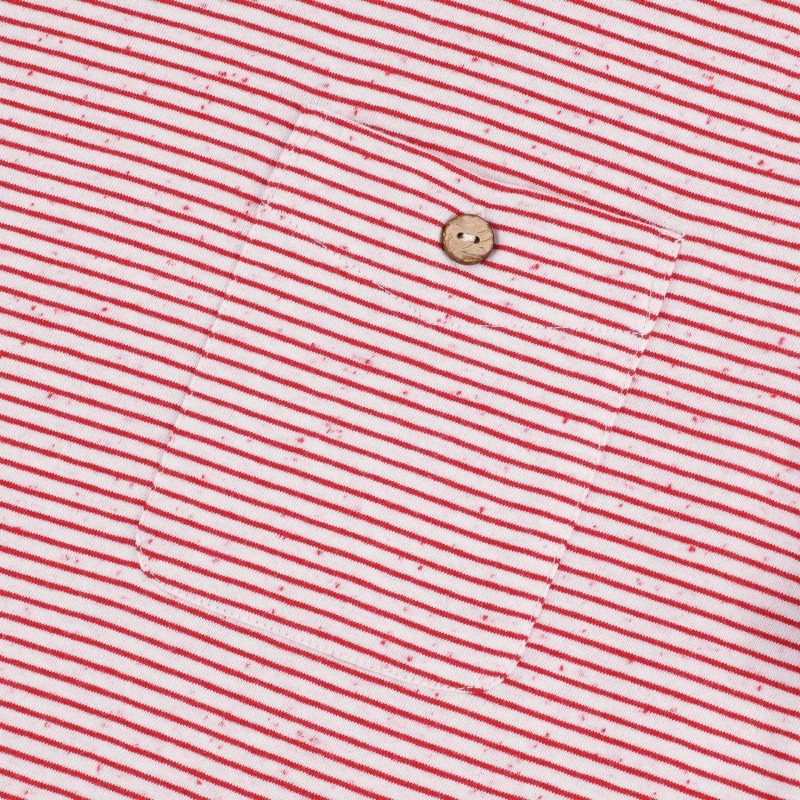 Faguo Olonne Knit Tee Red/White