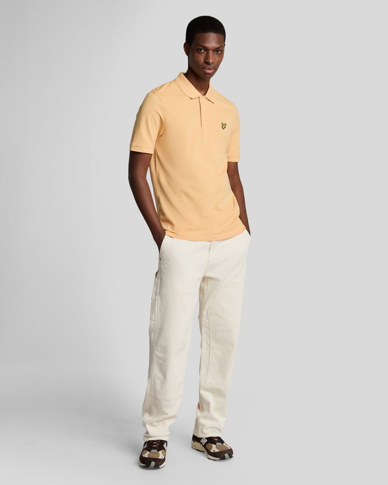 Lyle & Scott Plain Polo Sherbet