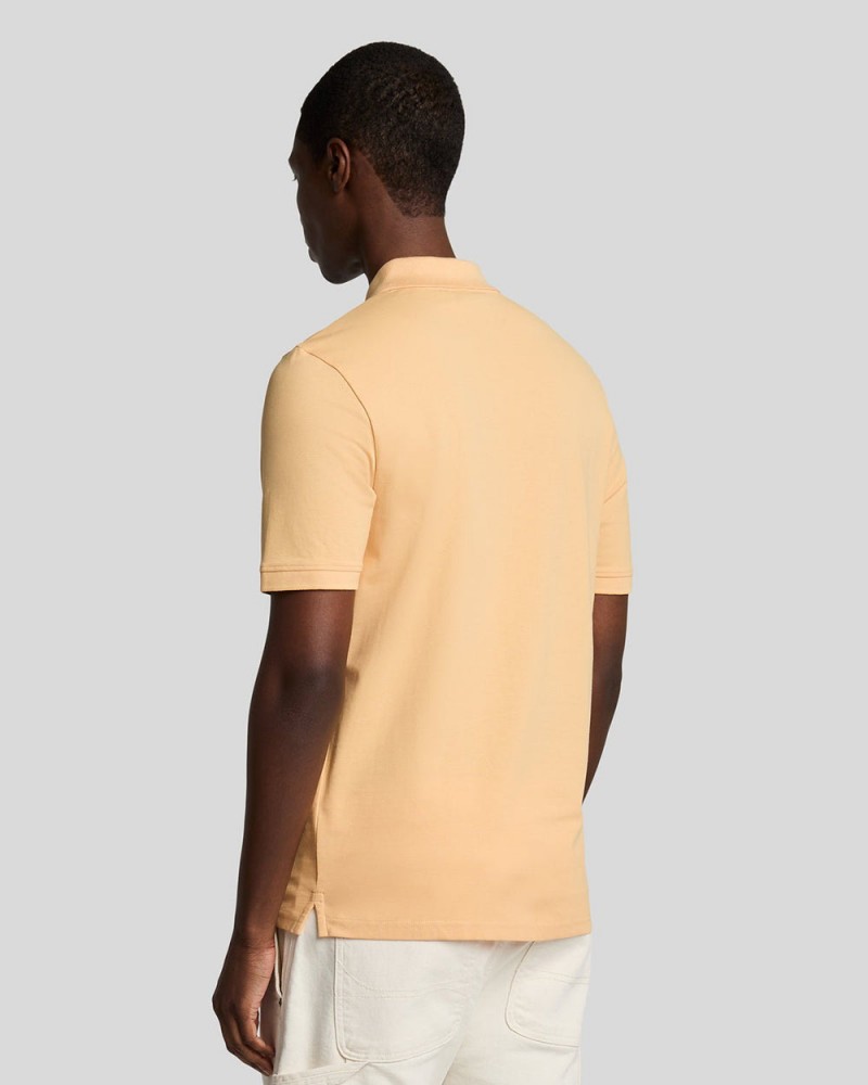 Lyle & Scott Plain Polo Sherbet