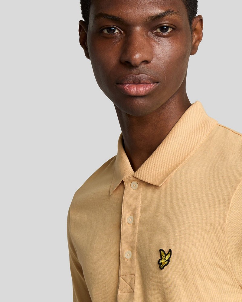 Lyle & Scott Plain Polo Sherbet