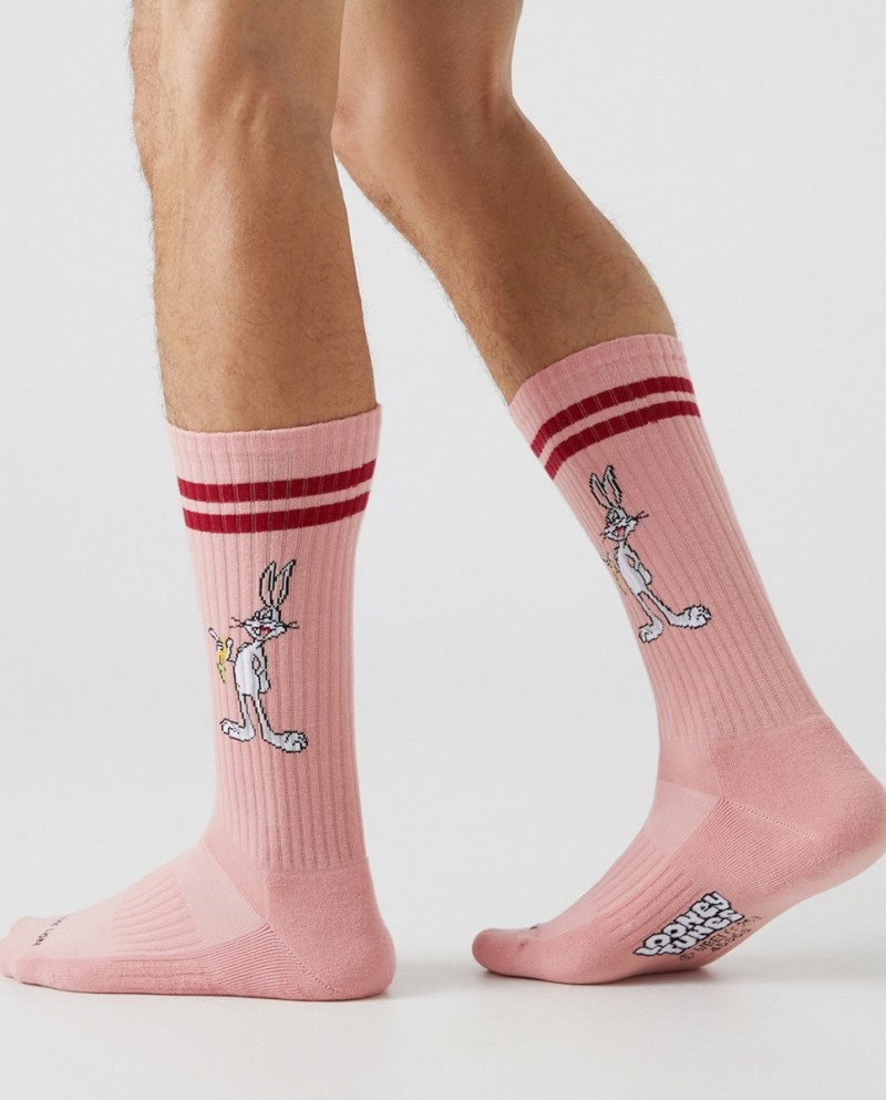 Jimmy Lion Athletic Daffy Vs Bugs Socks