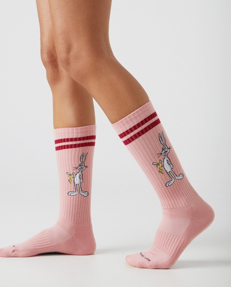 Jimmy Lion Athletic Daffy Vs Bugs Socks