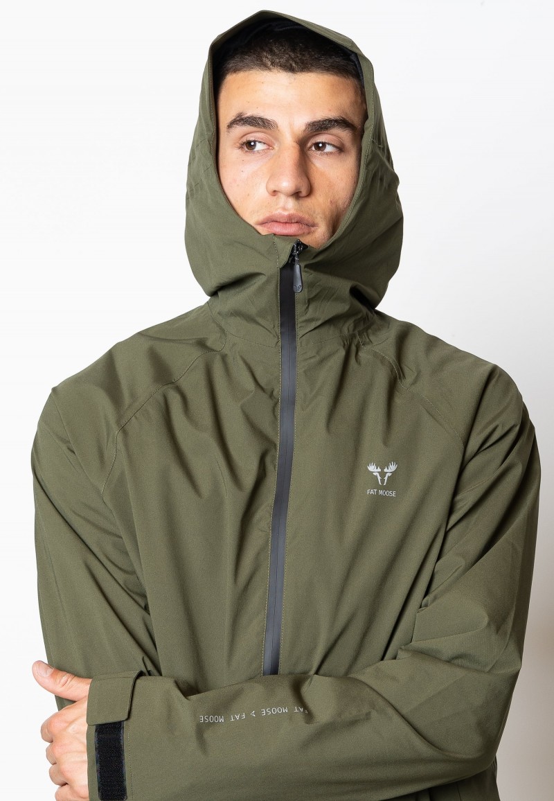 Fat Moose Sky Shell Jacket Army