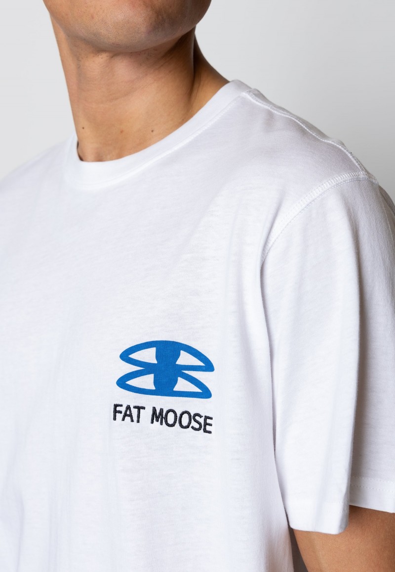 Fat Moose Lutz Tee White