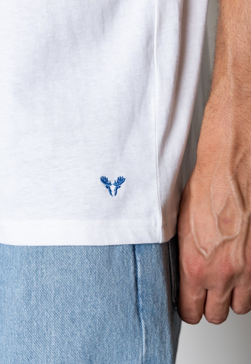 Fat Moose Lutz Tee White