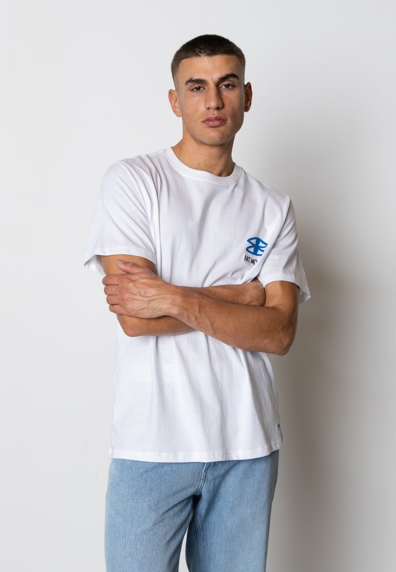 Fat Moose Lutz Tee White