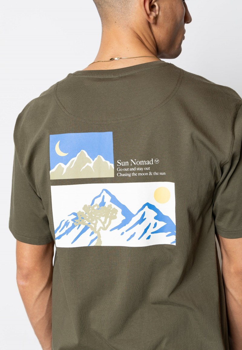 Fat Moose Marcel Tee Army