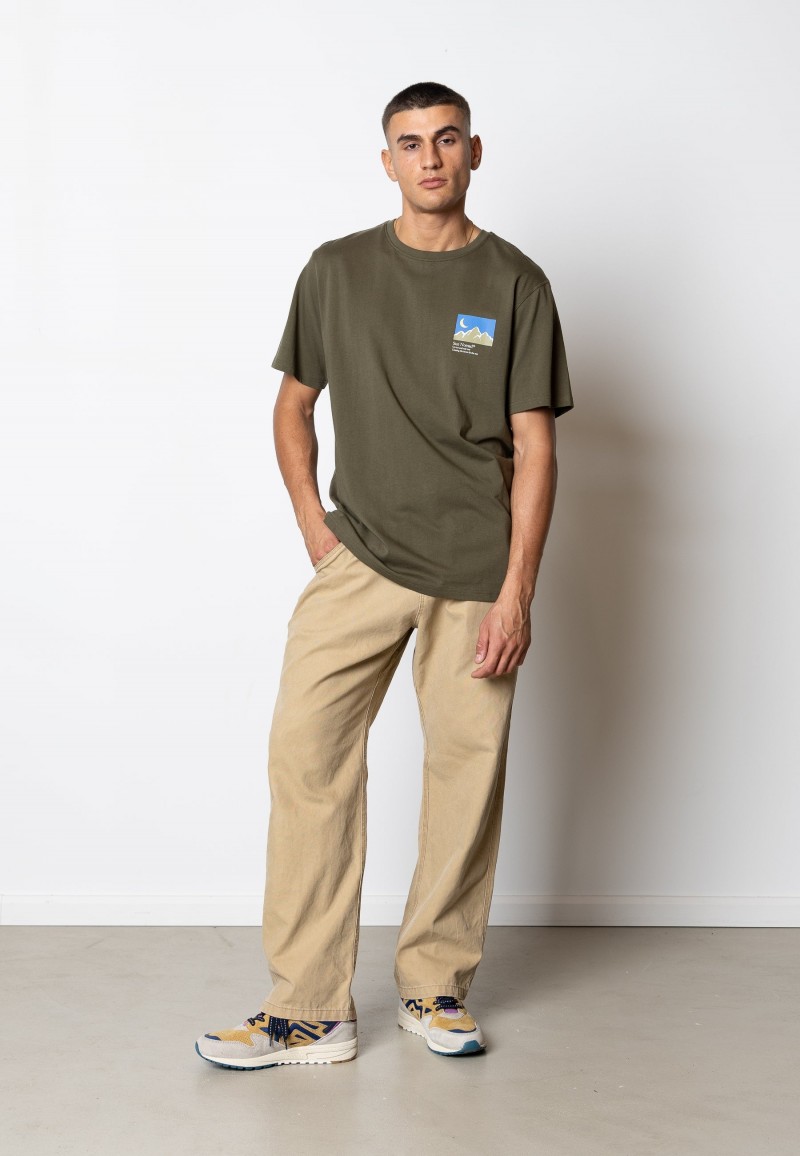 Fat Moose Marcel Tee Army