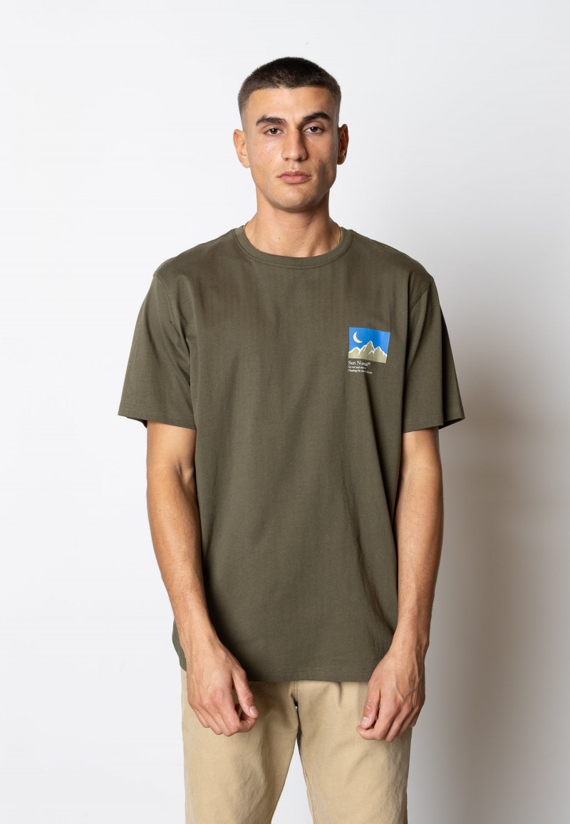 Fat Moose Marcel Tee Army