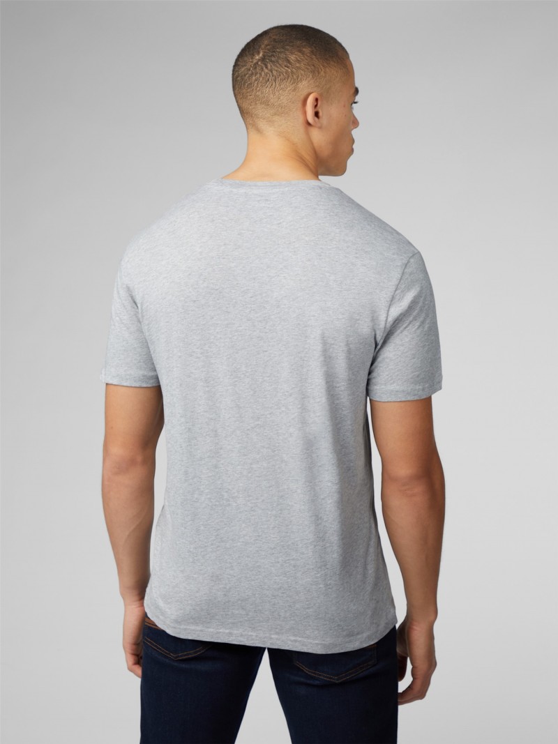 Ben Sherman Signature Target Tee Grey