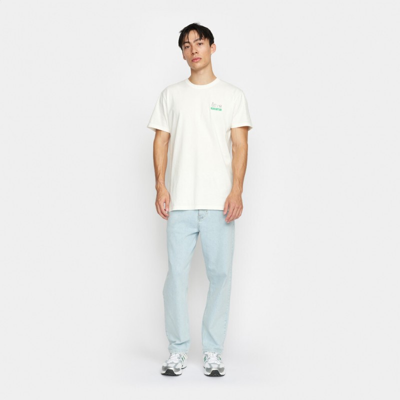 Revolution 1374 BAR Regular Tee Offwhite