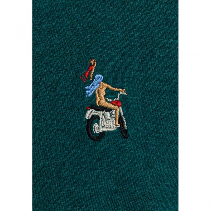 Revolution 1390 BRA Loose Tee Petrol