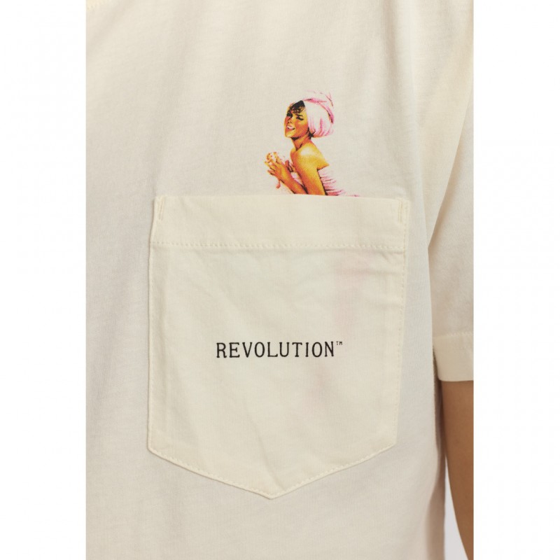 Revolution 1391 P11 Regular Tee Offwhite