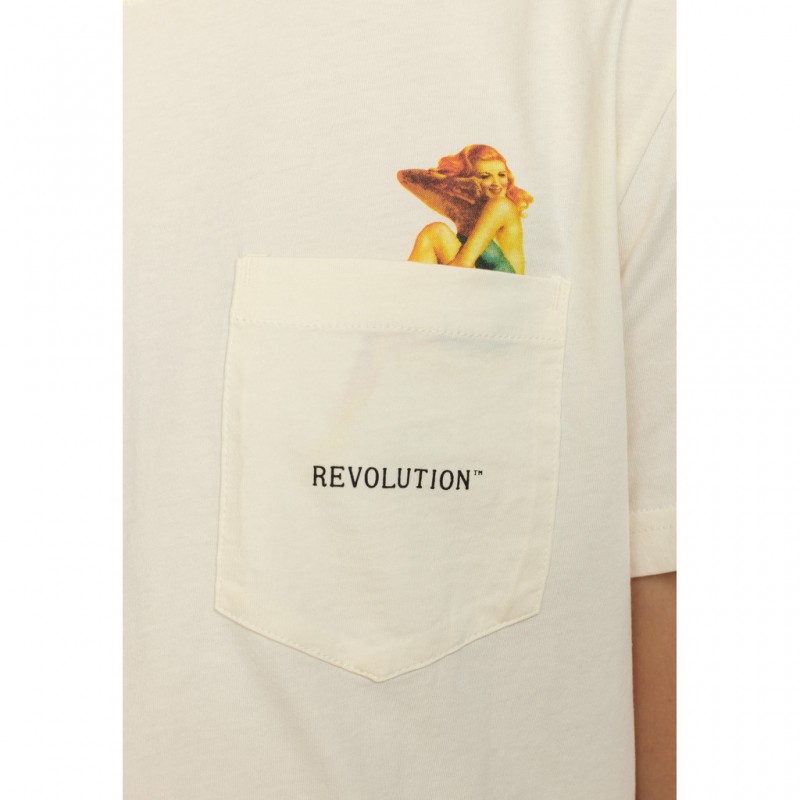 Revolution 1391 P22 Regular Tee Offwhite