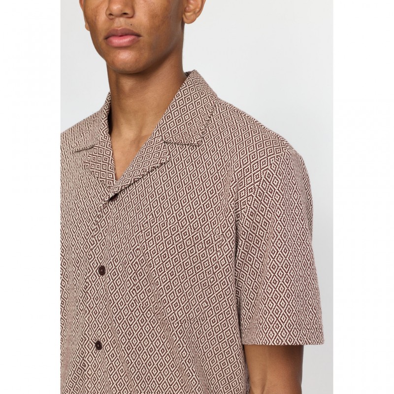 Revolution 3175 Jacquard Cuban Shirt...