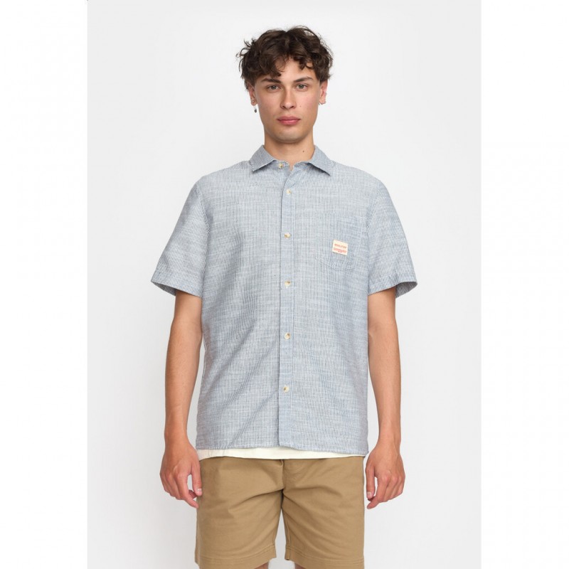 Revolution 3180 Loose Shirt Blue