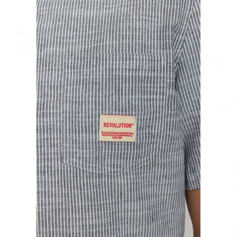 Revolution 3180 Loose Shirt Blue