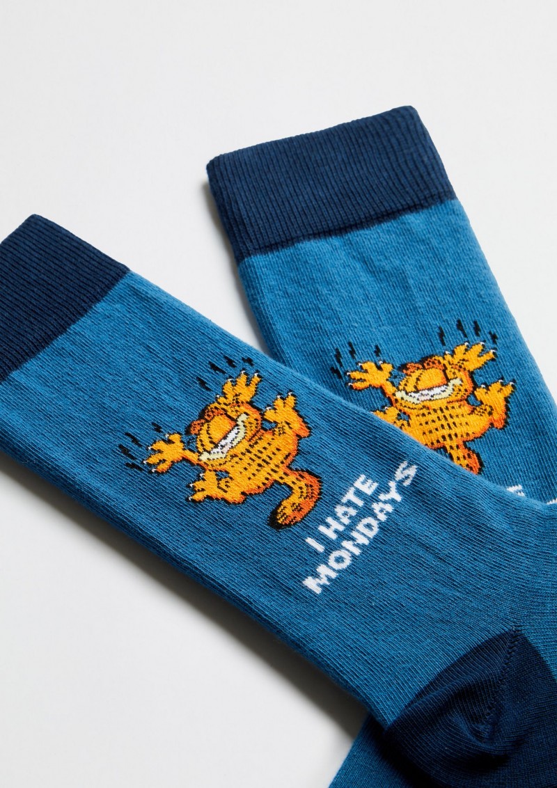 Besocks BeGarfield Hate Mondays Socks...