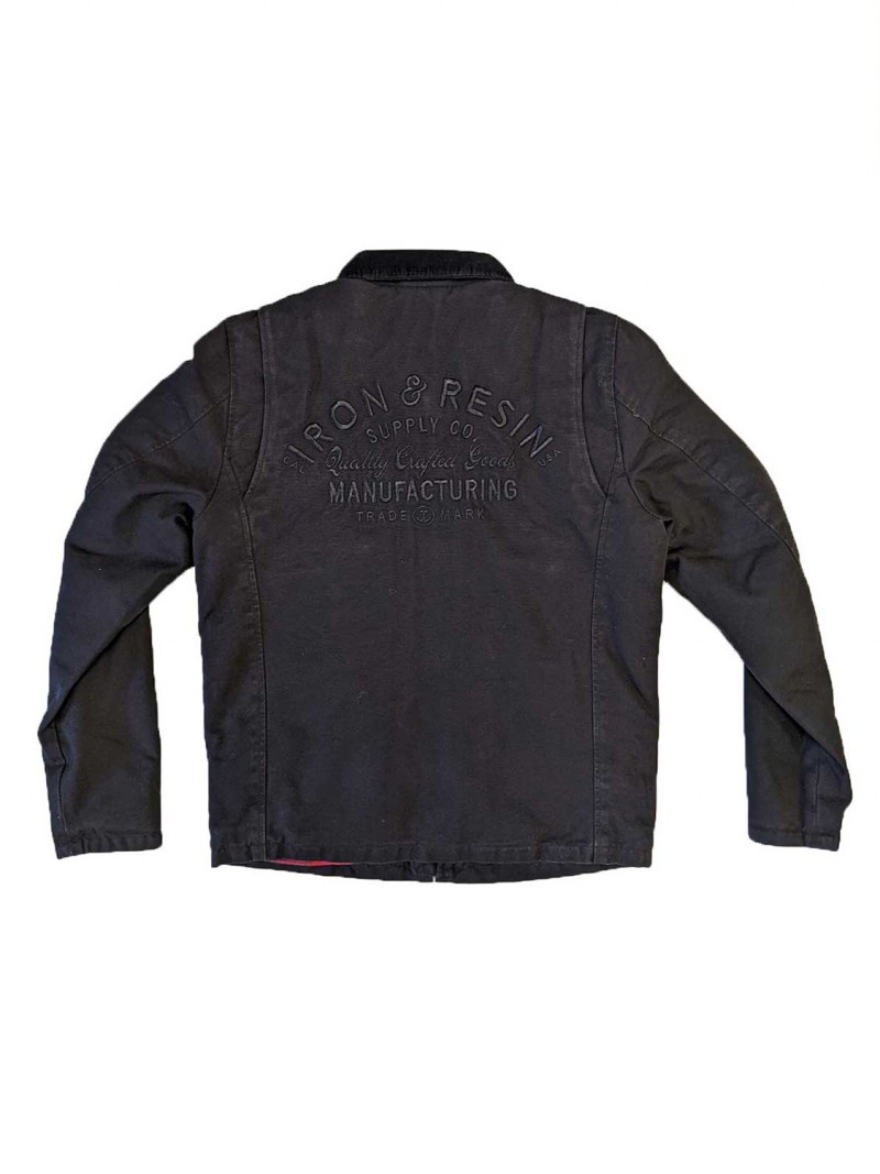 Iron & Resin Service Canvas Jacket Black