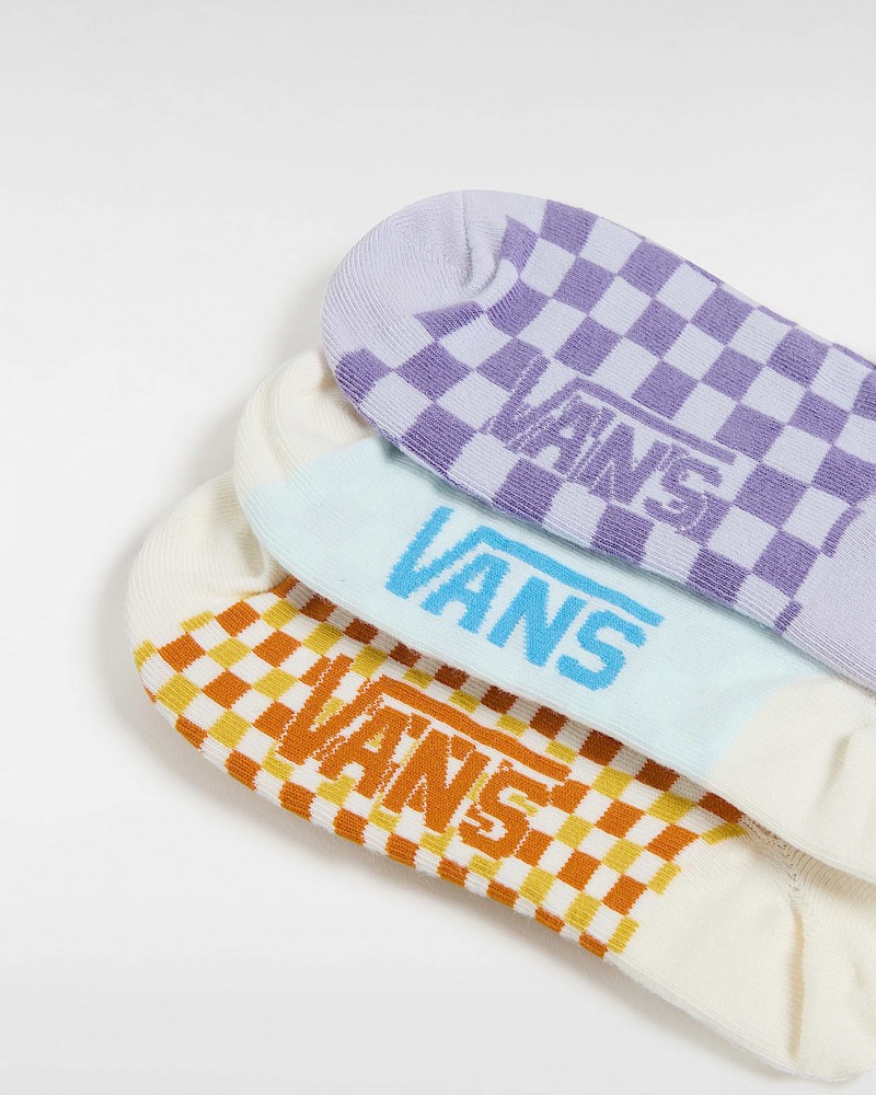 Vans Check Kick Ankle Socks (Pack 3...