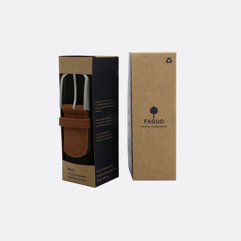 Faguo Woven Belt Black