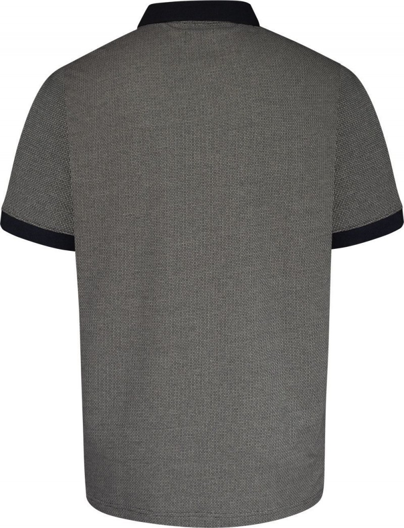 Farah Stafford Jacquard Polo True Navy