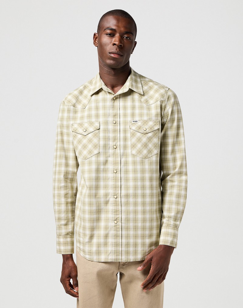 Wrangler Western Shirt Tea