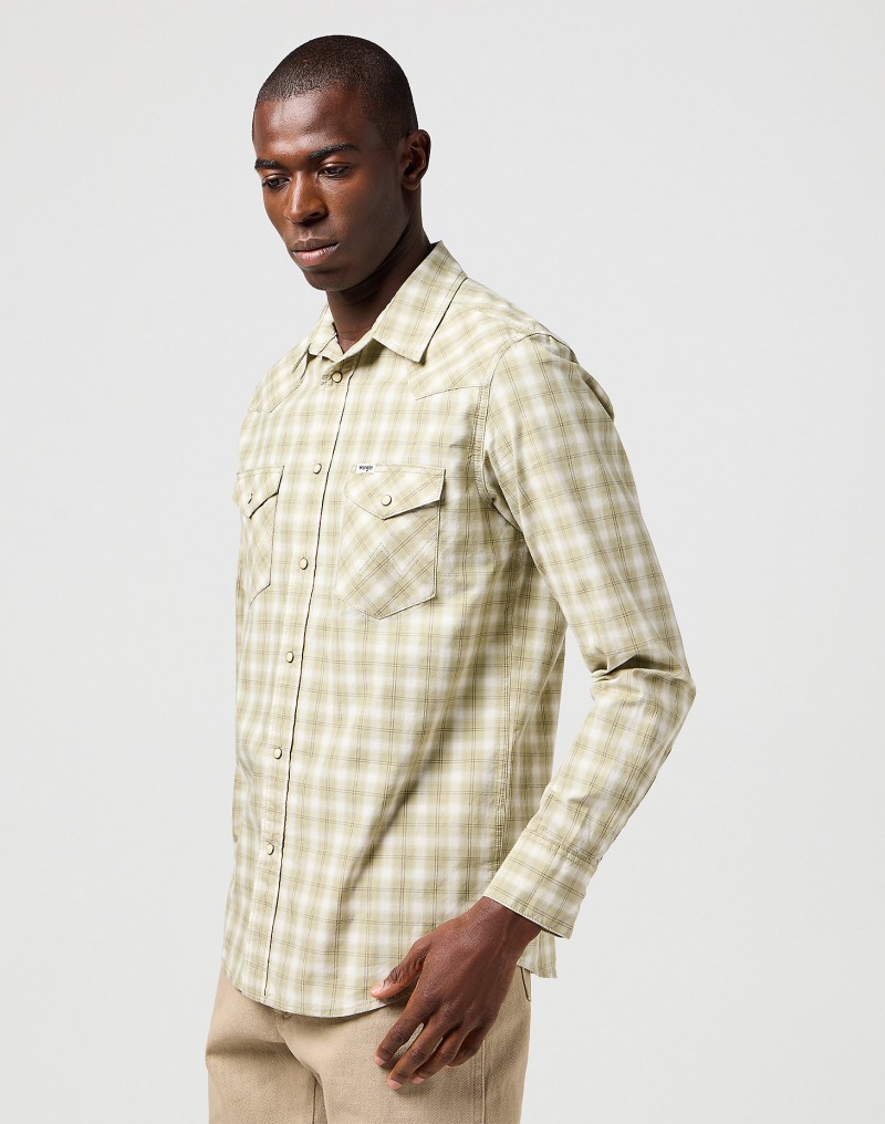 Wrangler Western Shirt Tea
