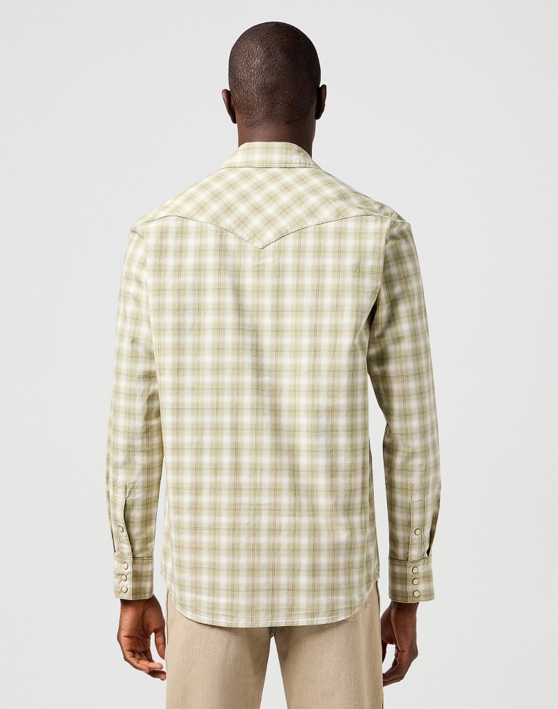 Wrangler Western Shirt Tea