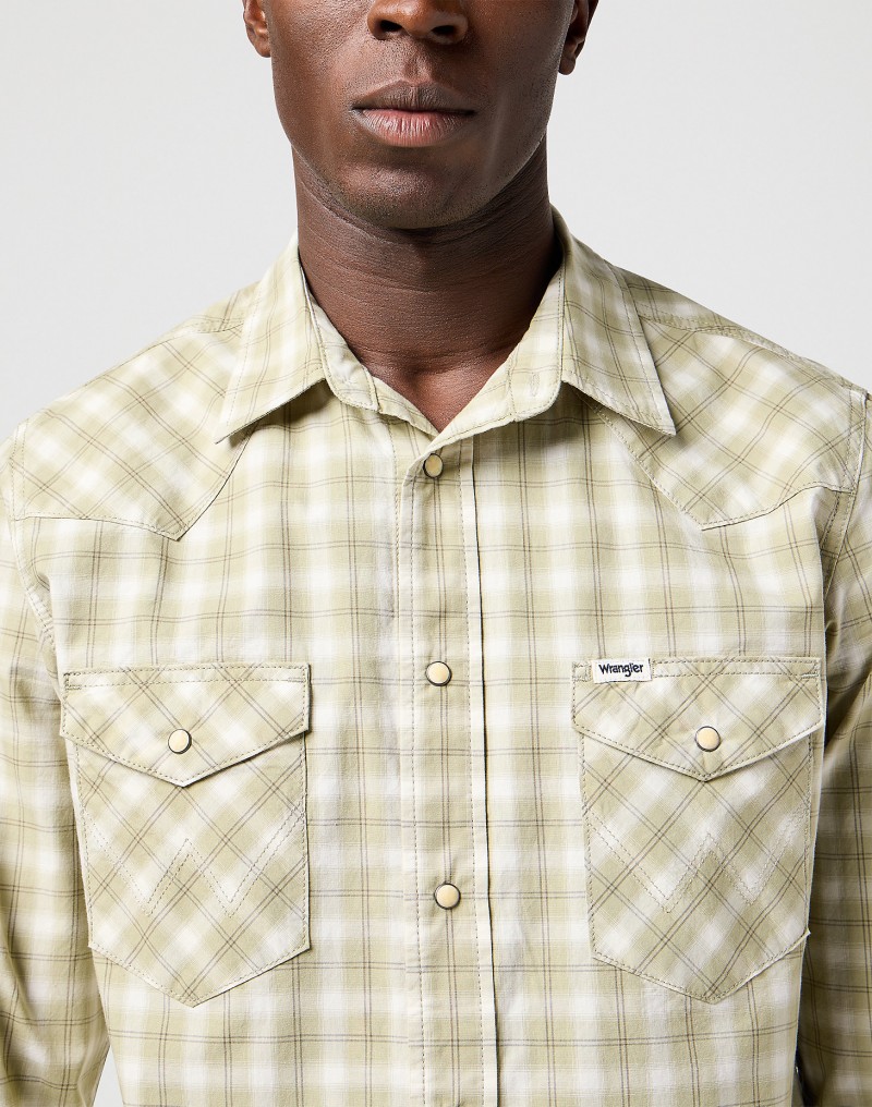 Wrangler Western Shirt Tea