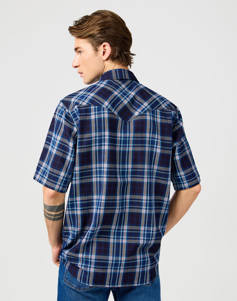 Wrangler Western SS Shirt Flamingo...