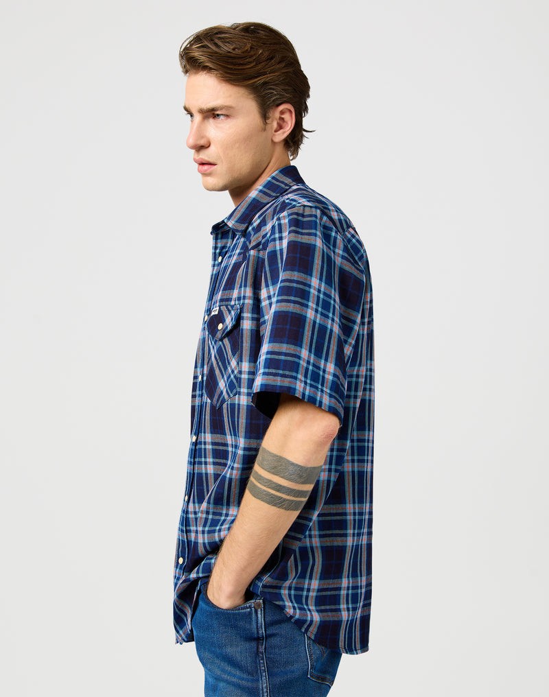 Wrangler Western SS Shirt Flamingo...