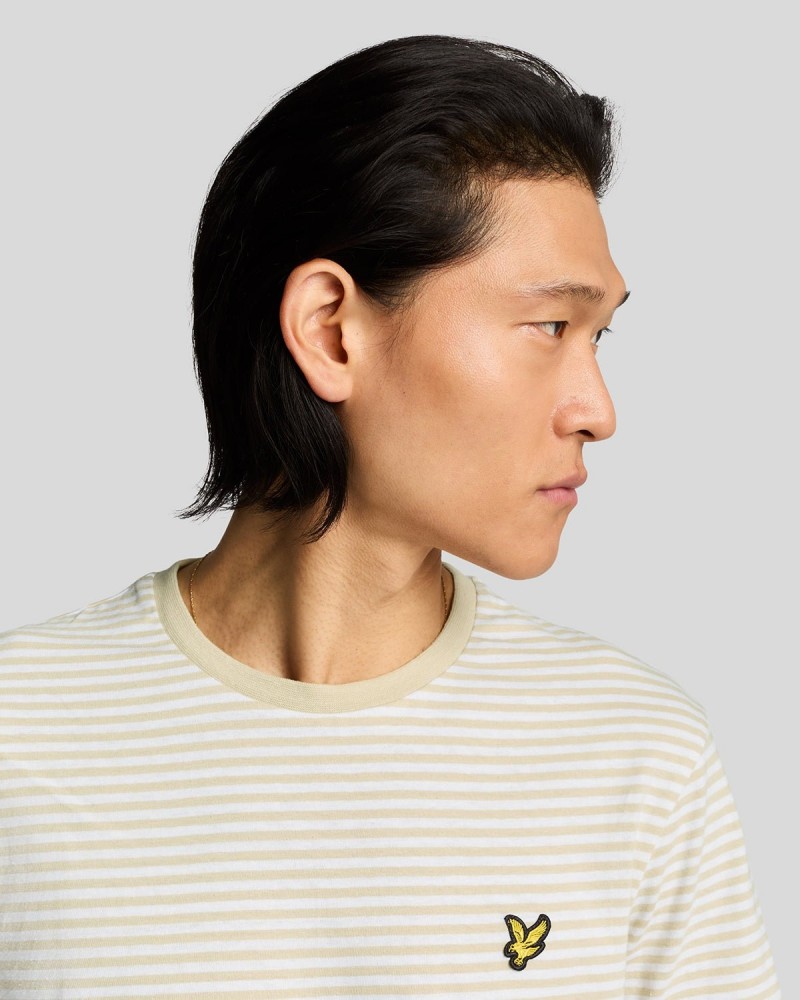 Lyle & Scott Linen Blend Breton...