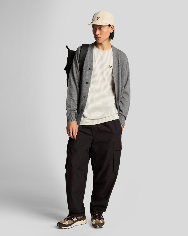 Lyle & Scott Linen Blend Breton...